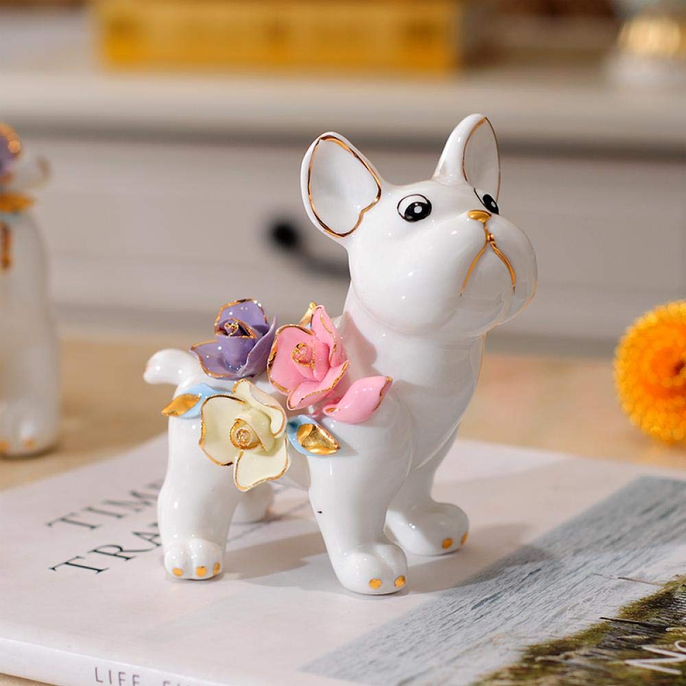 Home Decor for Living Room Dog Figurine