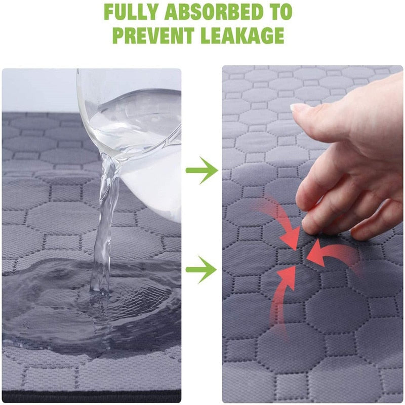 Non-Slip Reusable Pet Changing Pads