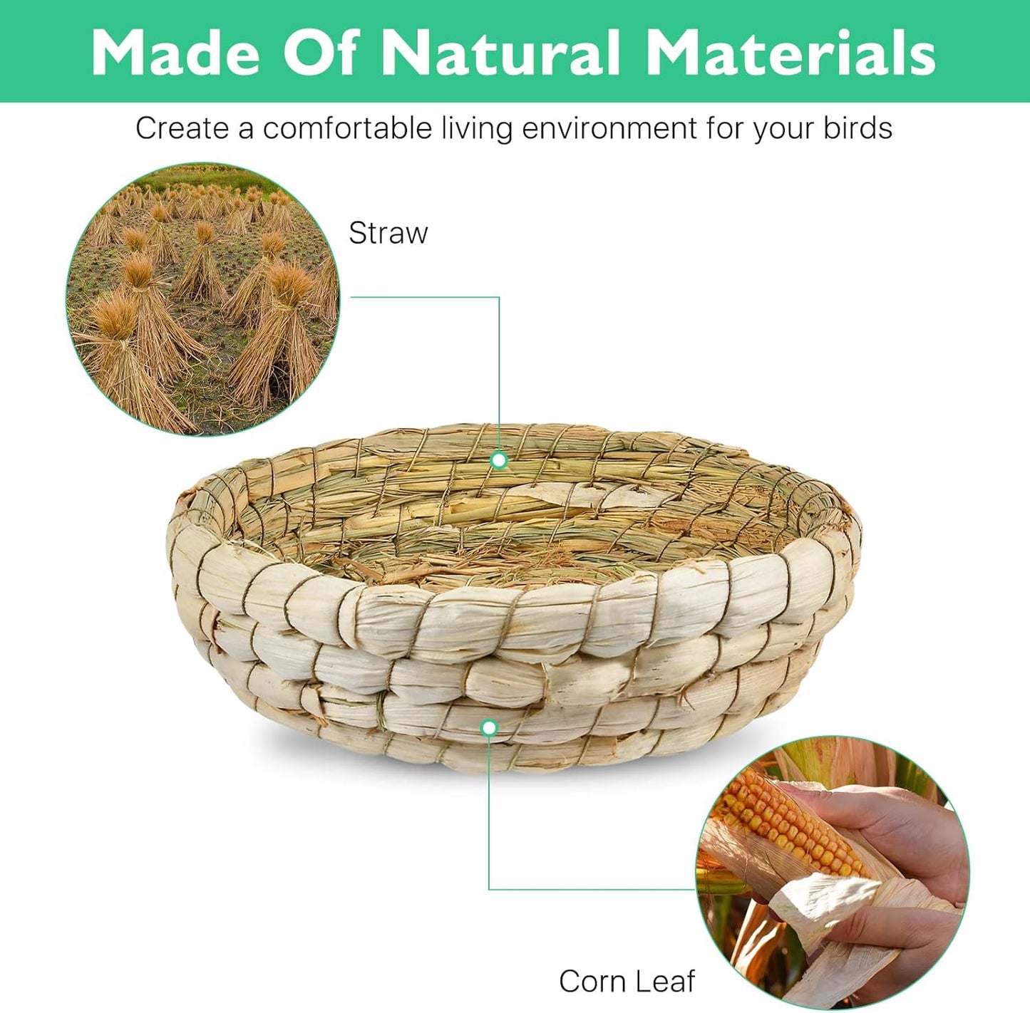 Handmade Woven Bird Breeding Nest