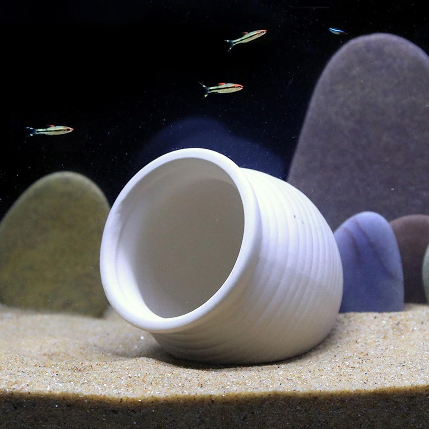 Ceramic Jar Fish Tank Hideout & House