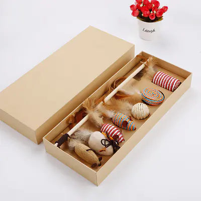 Cat Interactive Toy Set
