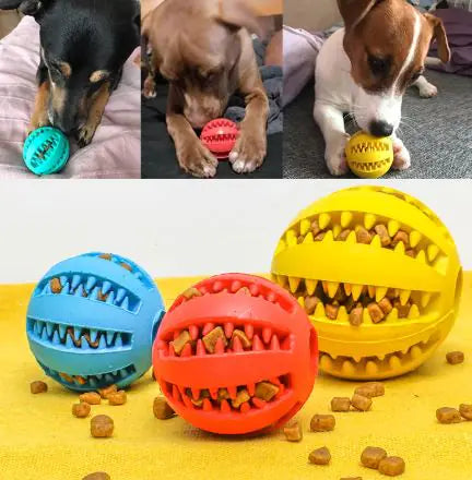 Dog Teeth Cleaning Toy Ball