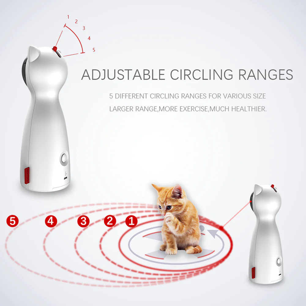 Motion Activated Cat Laser Toy