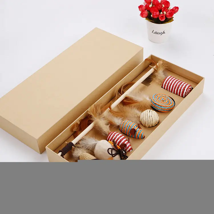 Cat Interactive Toy Set