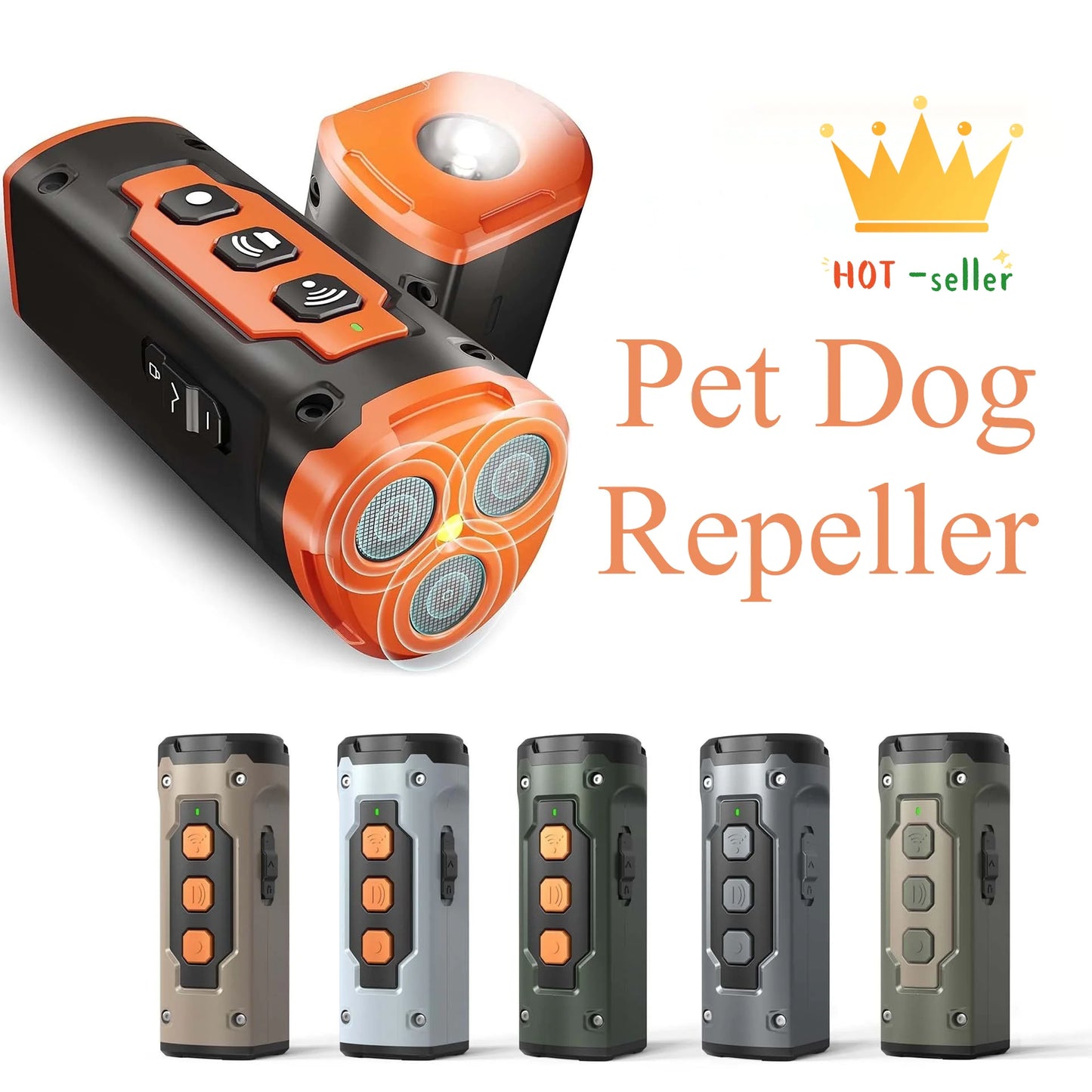 Ultrasonic Anti-Barking Deterrent Device