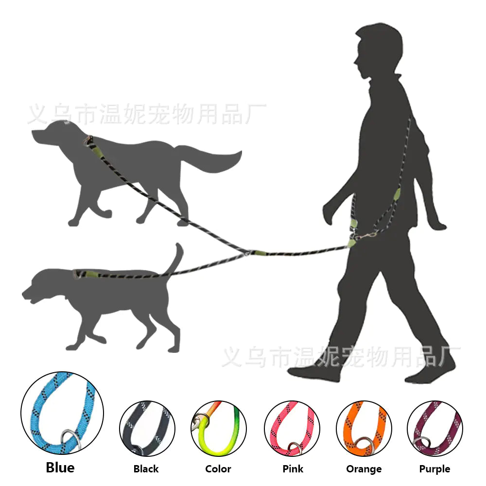 Reflective Nylon Dog Leash