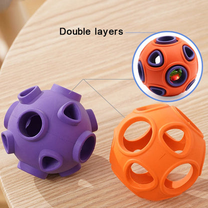 Interactive LED Sound Chewing Ball Dog Toy