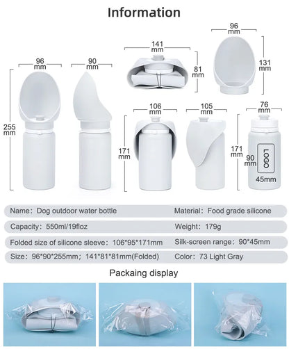 Portable Dog Water Bottle
