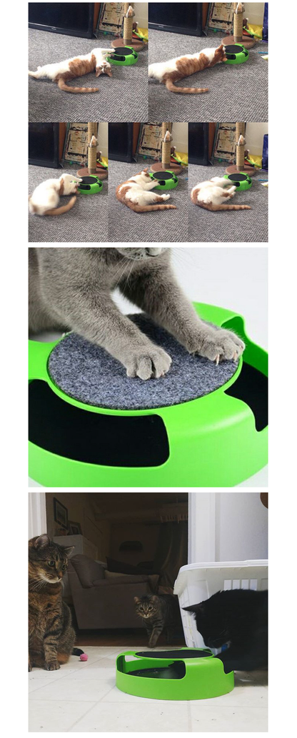 Cat Scratching Post and Mouse Toy