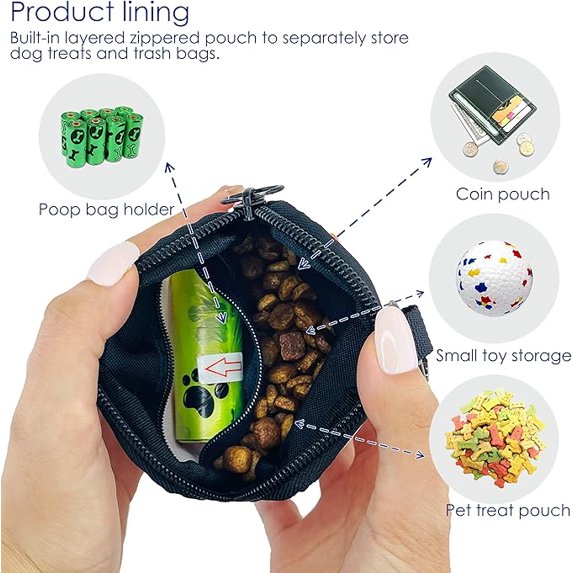 Pet Training Clicker & Poop Pocked Sized Bags