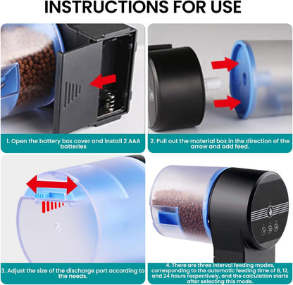 Auto Fish Food Dispenser