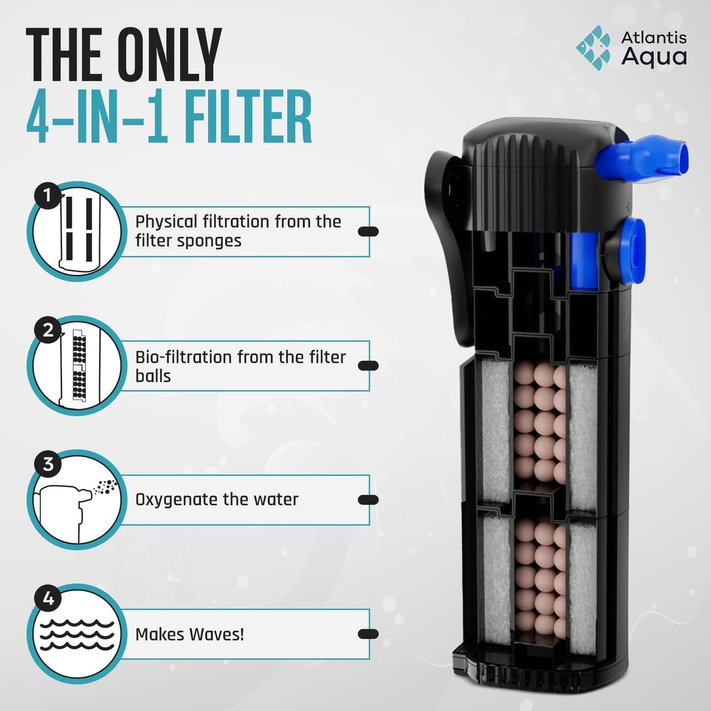 Internal Fish Tank Filter Pump