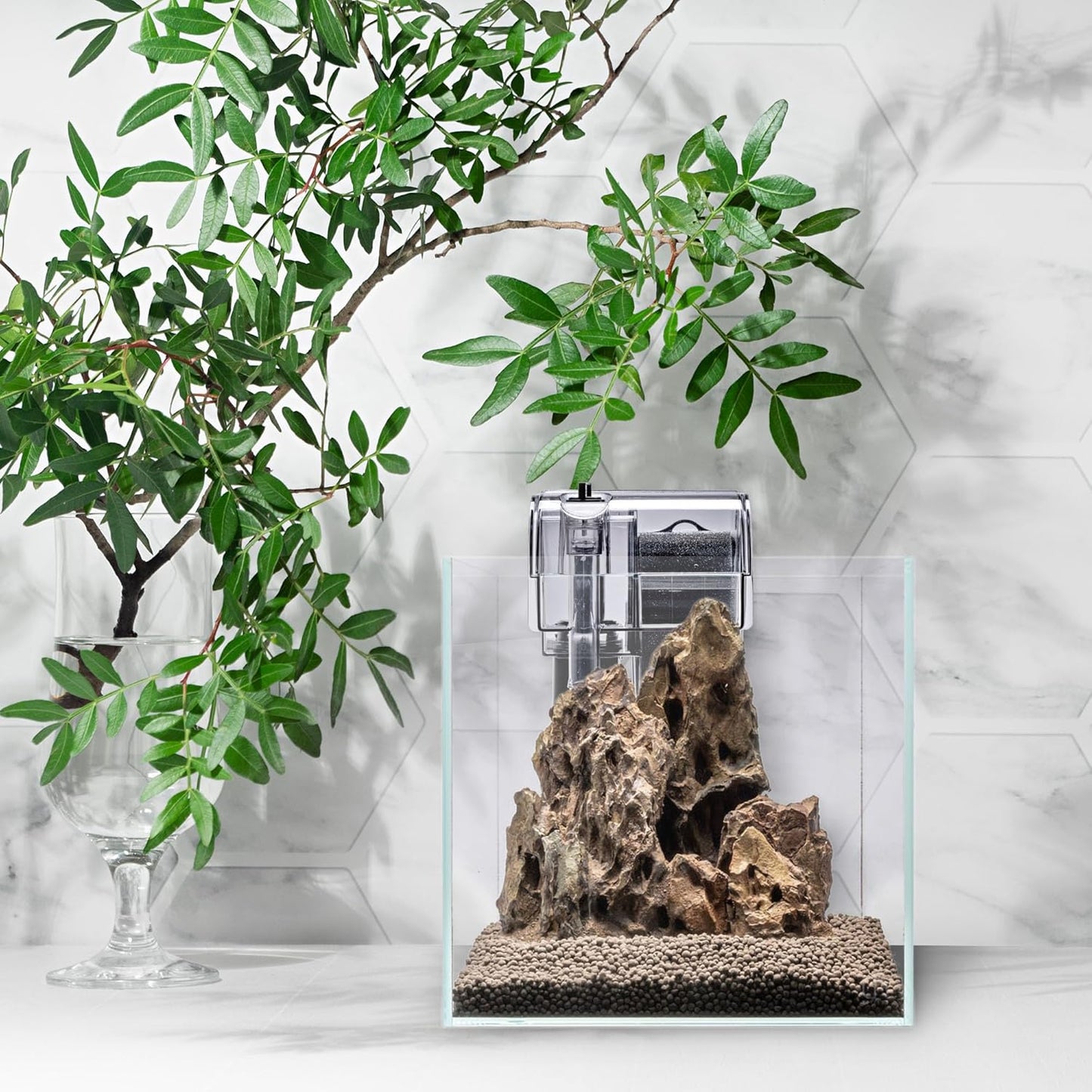 Ultra-Quiet Aquarium Fish Tank Filter