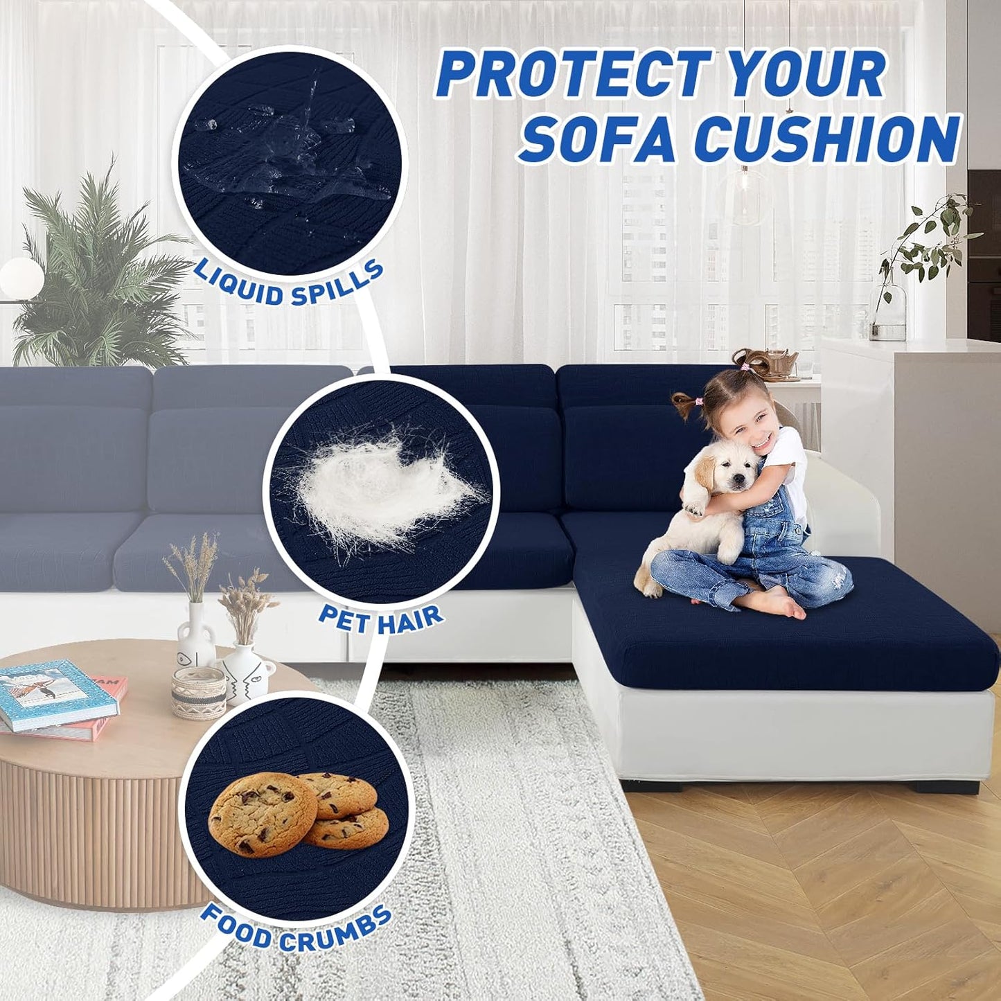 Waterproof Stretch Sofa Cushion Covers