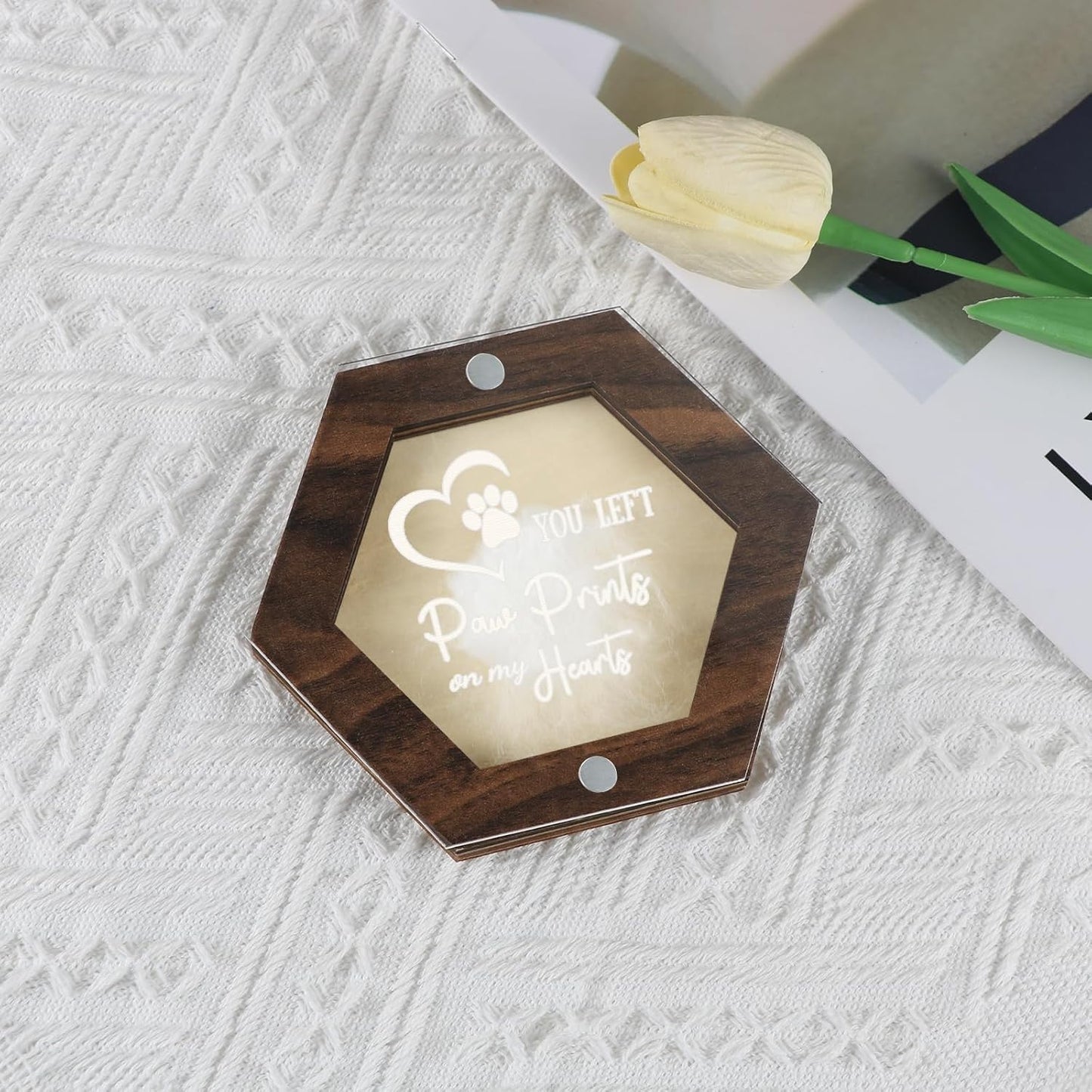Acrylic Lid Fur Memorial Box