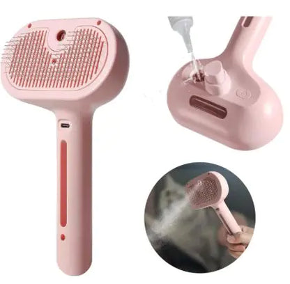 Steamy Pet Spray Brush