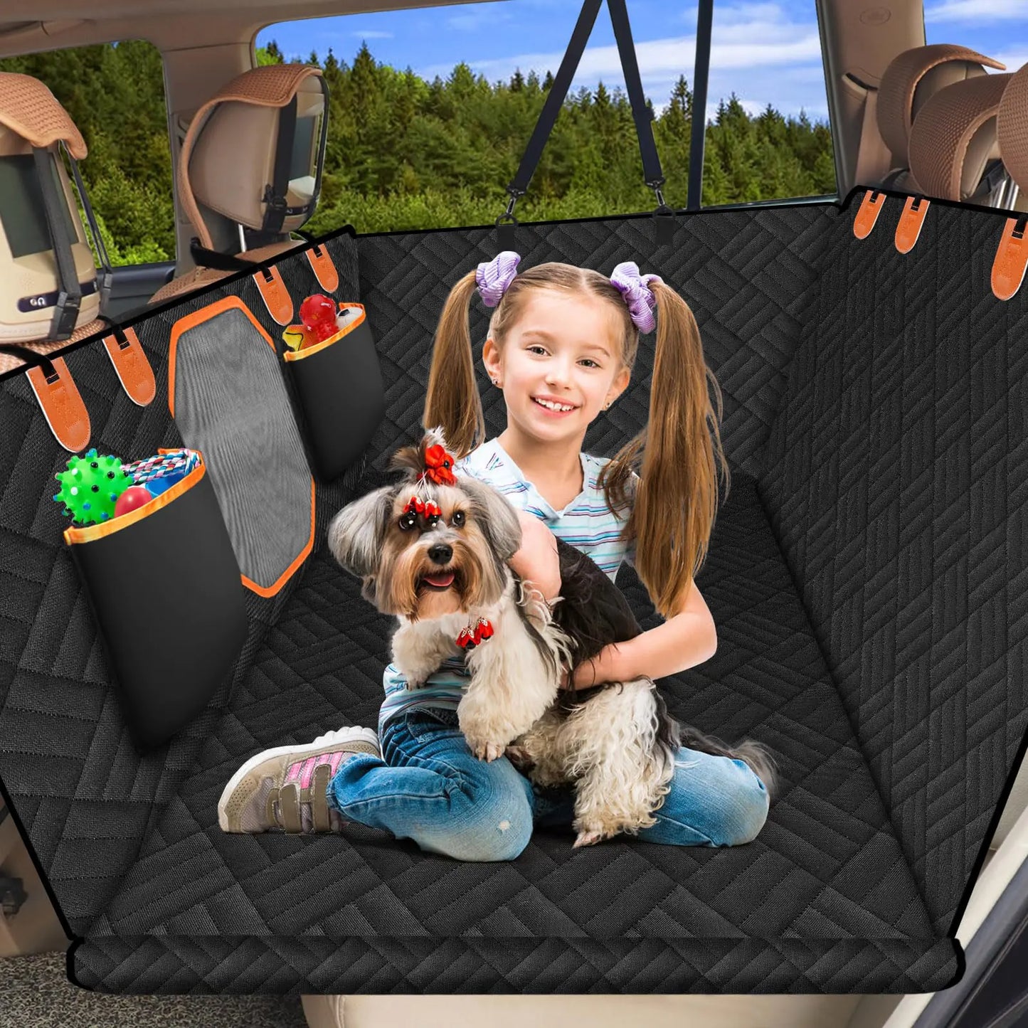 Dog Car Seat Back Seat Cover