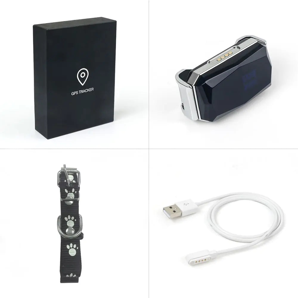 GPS Lost Pet Location Tracking Collar