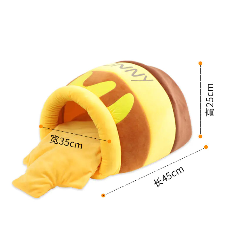Semi Enclosed Anti Slip Bottom Cats Cave