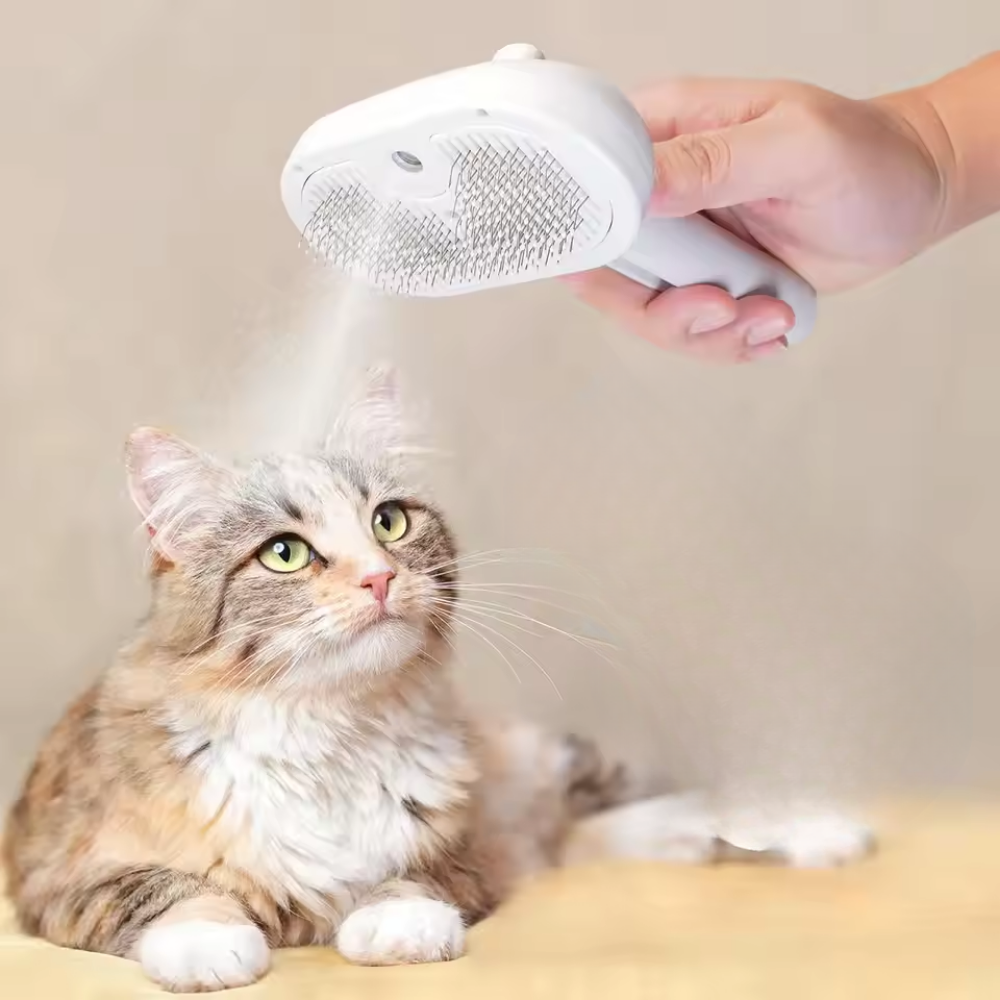 Steamy Pet Spray Brush
