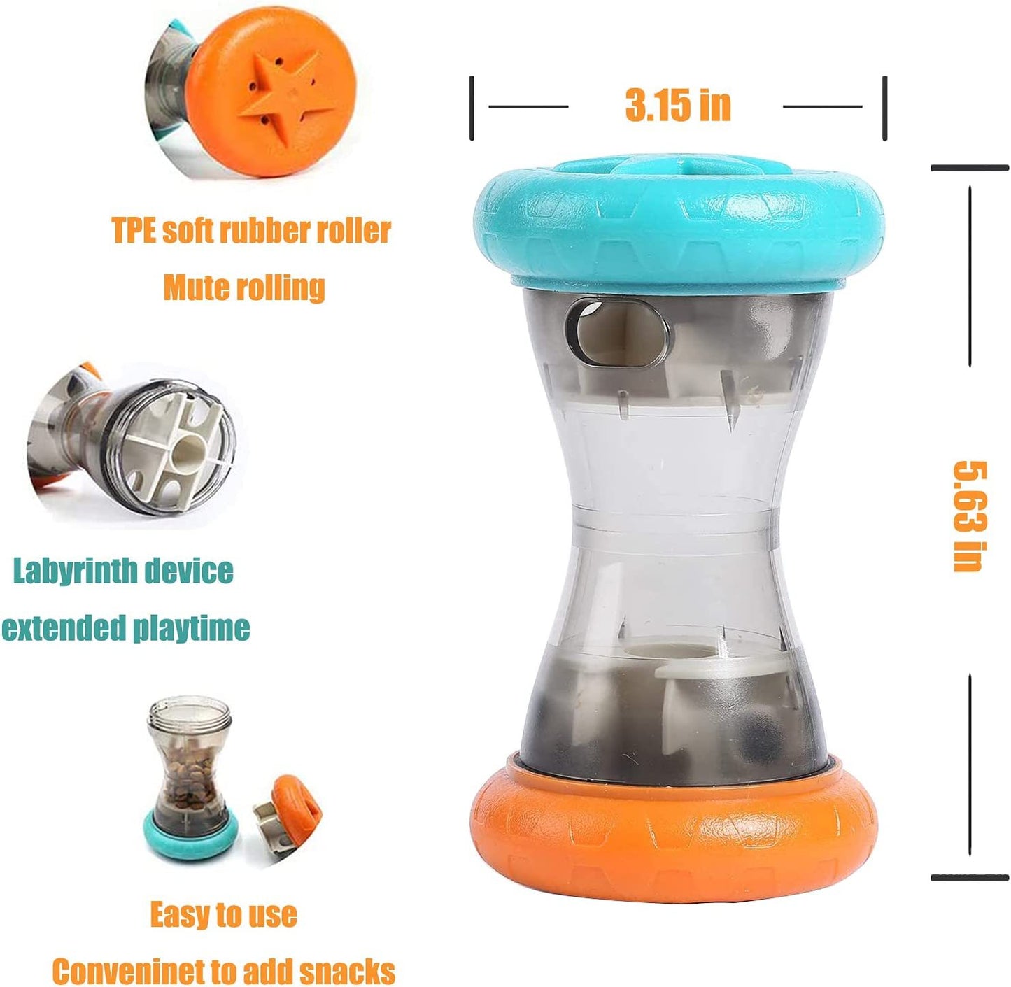 Pet Food Leakage Bite Resistant Ball Toy