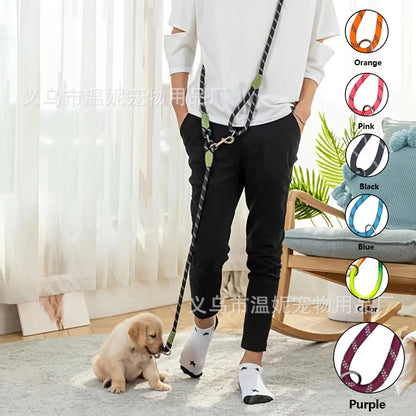 Reflective Nylon Dog Leash