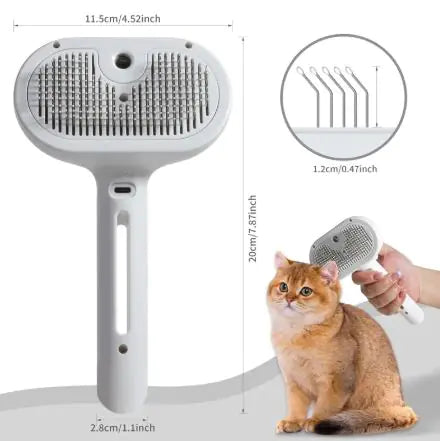 Steamy Pet Spray Brush