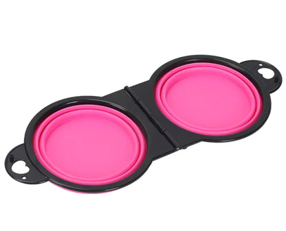 Portable Collapsible Dog Bowls