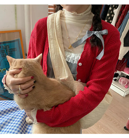 Summer Pet Cat Carrier Bag