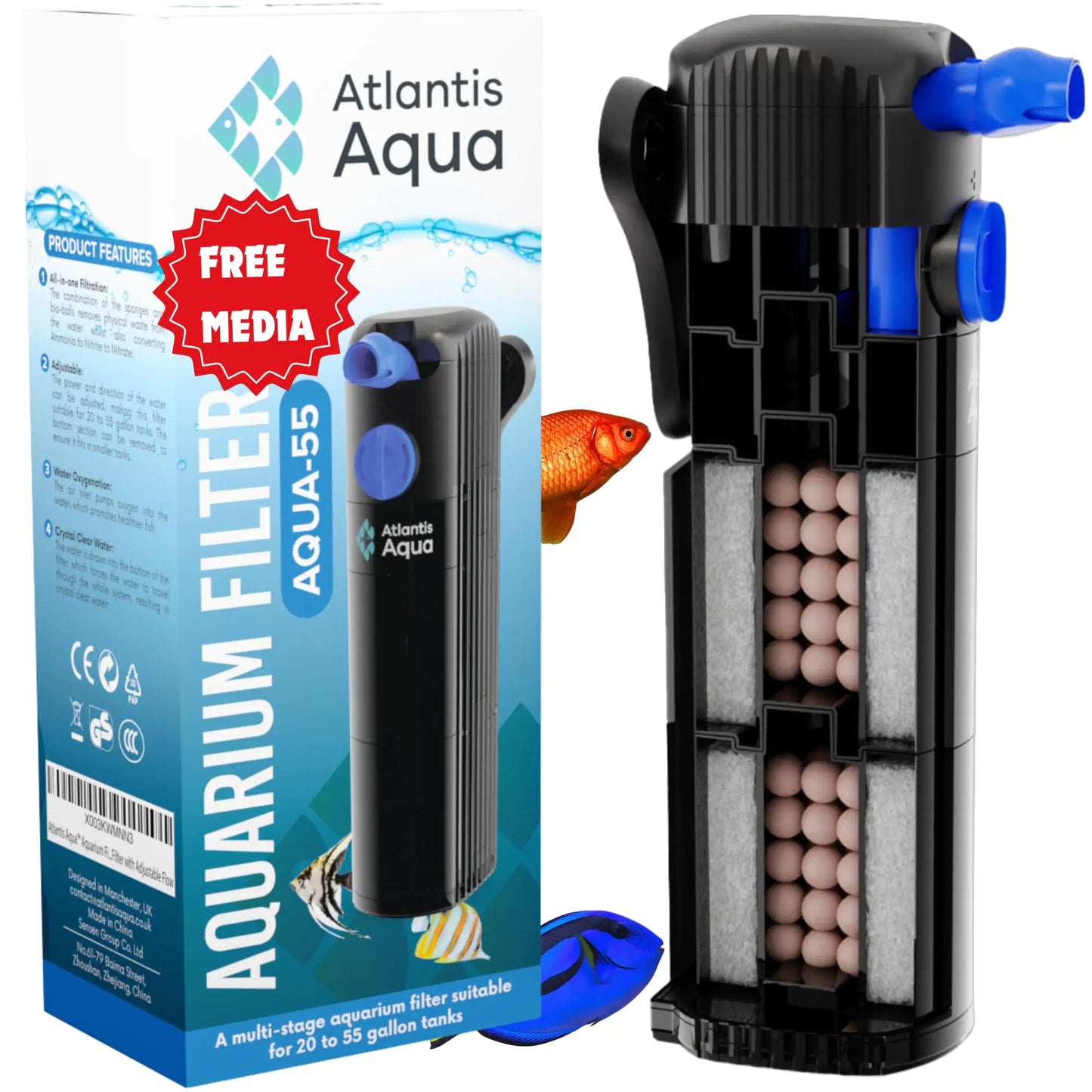 Internal Fish Tank Filter Pump