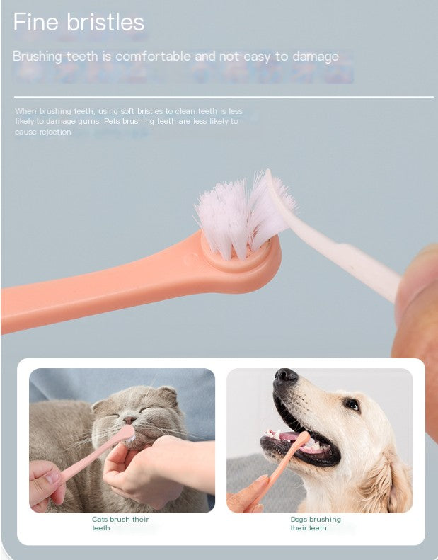 Pet Teeth Cleaning Toothbrush