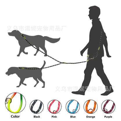 Reflective Nylon Dog Leash