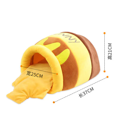 Semi Enclosed Anti Slip Bottom Cats Cave