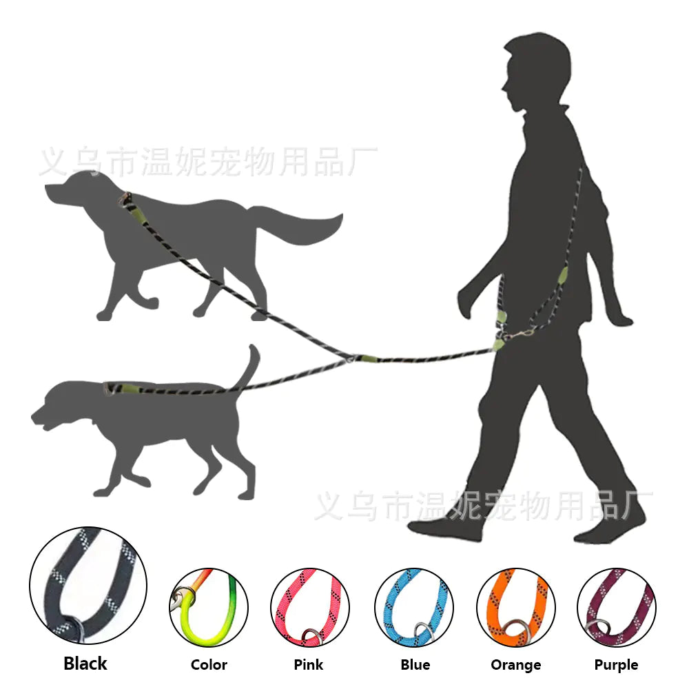 Reflective Nylon Dog Leash