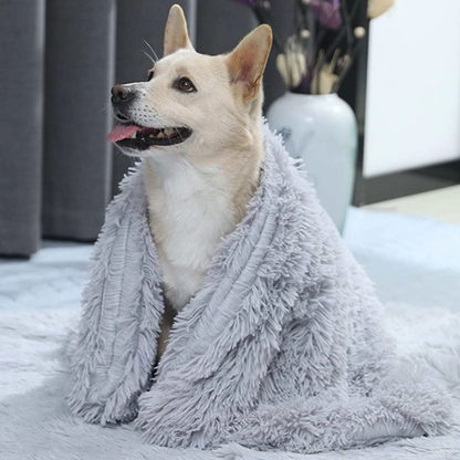 Winter Dog Bed Cushion Blanket