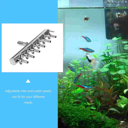 2 Way Aquarium Air Pump Valve