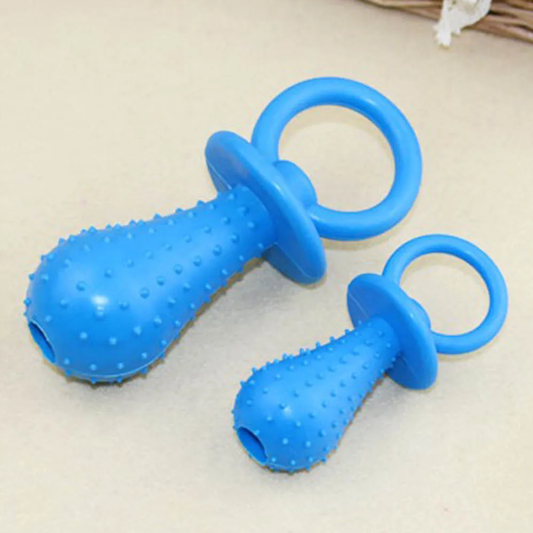 Bell-Shaped Rubber Pacifier Pet Chew Toys