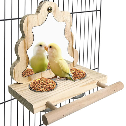 Birds Food Water Bowls