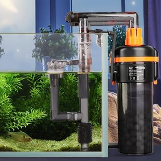No Dry Burning Quiet Fish Tank Filter