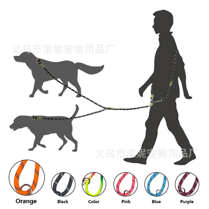 Reflective Nylon Dog Leash
