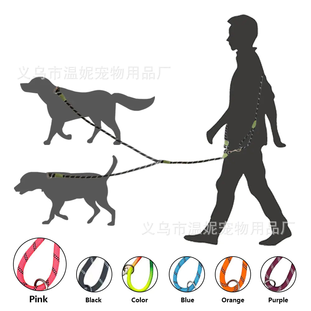 Reflective Nylon Dog Leash
