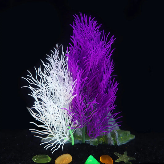 Fish Tank Glow Plants Aquarium Ornament