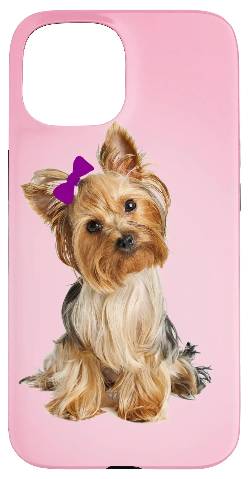 iPhone 15 Pink Dog Lover Gift Case