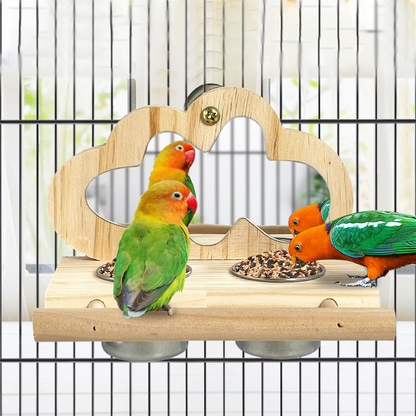 Birds Food Water Bowls