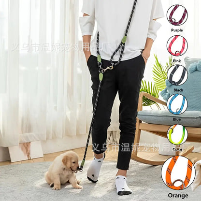 Reflective Nylon Dog Leash