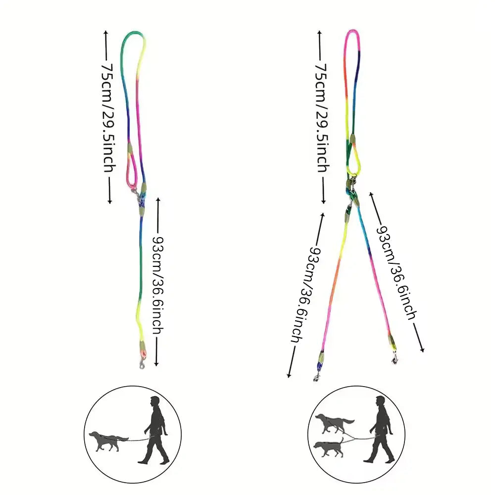 Reflective Nylon Dog Leash