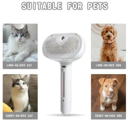 Steamy Pet Spray Brush